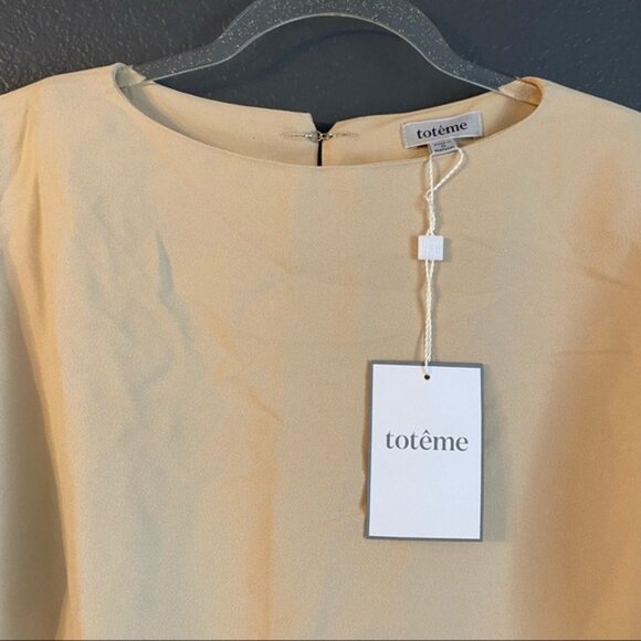 NWT Toteme Sardinia dress in pebble size small - Picture 2 of 7